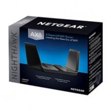 Netgear RAX80 Nighthawk AX8 8-Stream AX6000 Dual-Band WiFi Router 