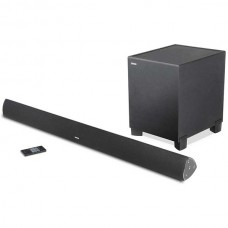 Edifier B7 CineSound Soundbar Speaker System with Wireless Subwoofer Bluetooth, Optical, Coaxial, RCA - Ideal for HomeTheatre Large Format TV BLACK