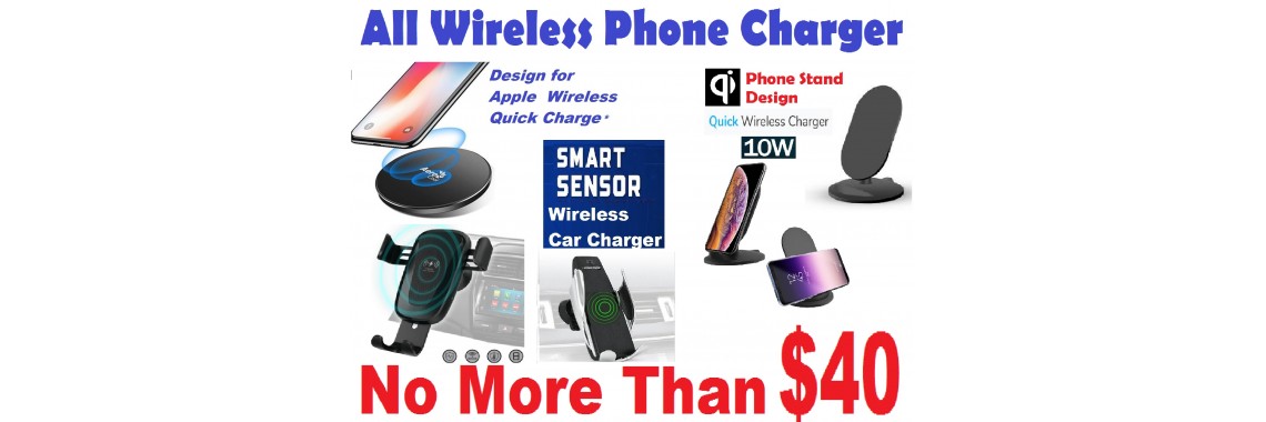 Apple Iphone Samsung Android Wireless Phone Charger