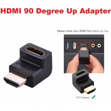 Ugreen 20110 HDMI M/F 90 Degree Up Adapter Convert HDMI Angle