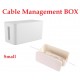 Brateck Cable Management Box (Small) Material: Polystyrene(PS) Dimensions 23.5x11.5x12cm -- White
