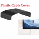 Brateck Plastic Cable Cover Joint Material:ABS Dimensions 64x21.5x40mm - Black