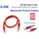 0.5M / 50cm CAT6 Premium RJ45 Ethernet Network Patch Cable - Red (10 Pack)