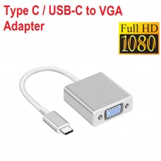 Thunderbolt 3 USB Type-C to VGA Converter Adapter Support Full HD