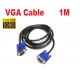 1m VGA Monitor Male to Male Cable up to Full HD