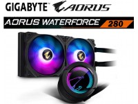 Gigabyte Aorus Waterforce X 280 ARGB AIO CPU Liquid Cooler Intel 2066, 2011,1366,115x,1700 AMD TR4, AM4, sTRX4