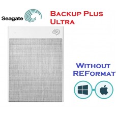 Seagate Backup Plus Ultra Touch 2TB Portable Hard Drive White