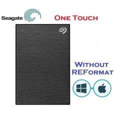 EOFY Sales Seagate One Touch Portable Hard Drive 4TB Black Compatible MAC and Windows 
