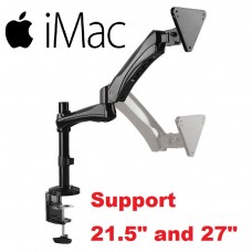 Brateck Counterbalance iMac Desk Mount for iMac 21.5" & 27"