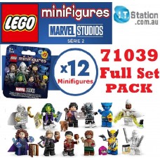 Free Shipping LEGO 71039 MINIFIGURES MARVEL Studios Series 2 Complete Full Set of 12 Figures
