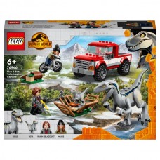 EOFY SALES LEGO 76946 Jurassic World Blue & Beta Velociraptor Capture