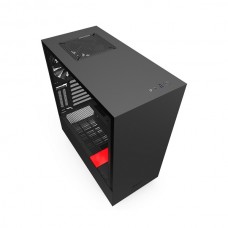 NZXT Matte Black & Red H510i Mid Tower Chassis (Smart Device) (NZT-CA-H510i-BR)