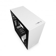 NZXT Matte White H710 Mid Tower Chassis(NZT-CA-H710B-W1)