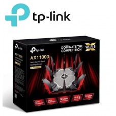TP-Link Archer AX11000 Next-Gen Tri-Band Wi-Fi 6 (802.11ax) Gaming Router, 1x 2.5Gbps WAN, 8x Gigabit LAN, 1x USB-A 3.0, 1x USB-C 3.0 (ARCHER AX11000) 