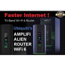 Ubiquiti Amplifi Alien Tri-Band Gigabit WiFi 6 Mesh Router