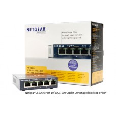 Netgear GS105 Prosafe 5 Port 10/100/1000 Gigabit Switch