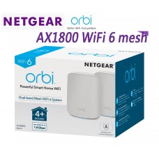 NETGEAR Orbi AX1800 WiFi 6 Dual-band Mesh network System 2 Pack