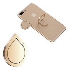 Mobile Privot Ring Bracket Holder and Stand - Gold