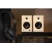 Edifier MR4 Studio Monitor - Smooth Frequency, 1" Silk Dome Tweeter, 4" Diaphragm Woofer, Wooden, RCA TRS, AUX, Ideal for Content Creators - White