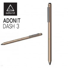 ADONIT Jot Dash 3 Stylus Smart Pen - Bronze Compatible with all touch screen, Apple IOS, Samsung and Android