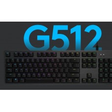 Logitech G512 CARBON LIGHTSYNC RGB Mechanical Gaming Keyboard - GX Brown Switch 