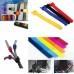 8 pc Multi color Velcro Fabric Cable straps Ties
